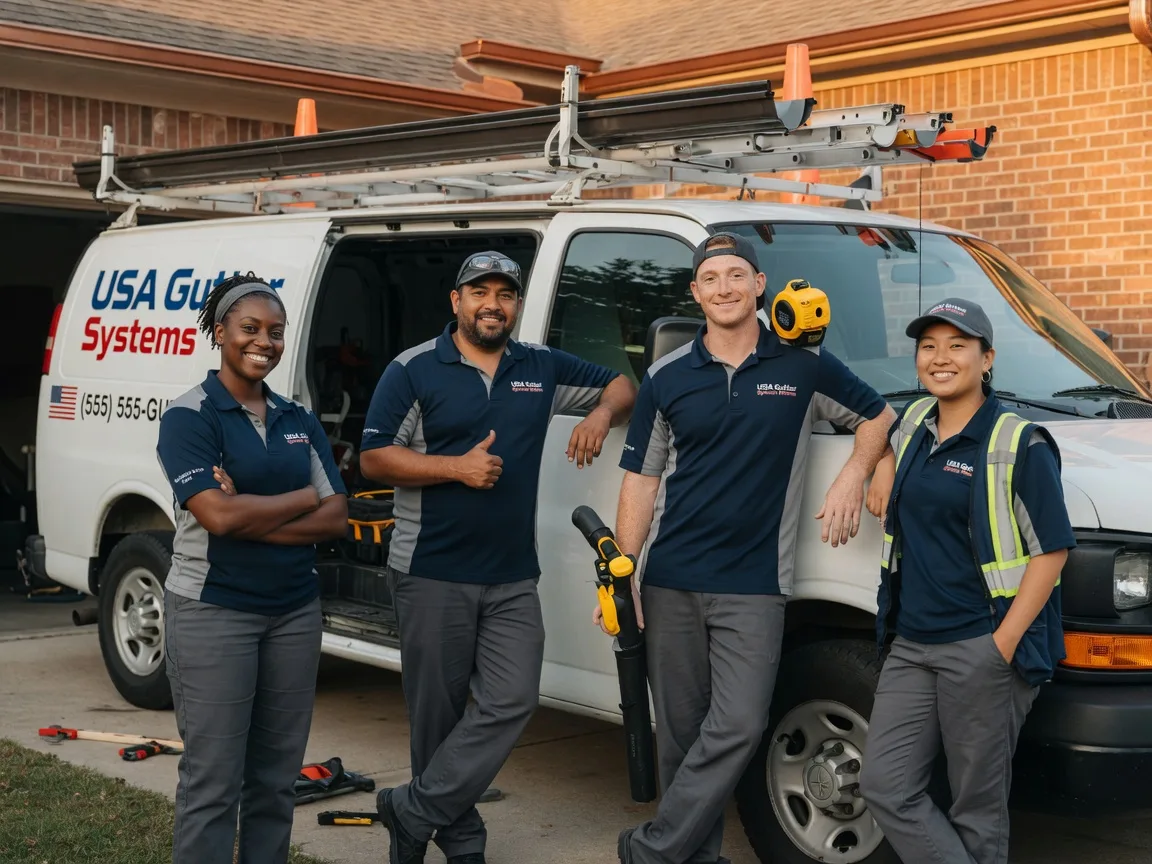 Gutter Installation company in Hull, TX